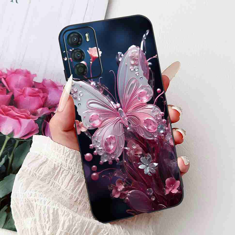 Милый Чехол-Котик для Motorola Moto G42 Защитный Чехол для Телефона Для Moto G 42 G42 MotoG42 XT2233-2 Чехол Capa