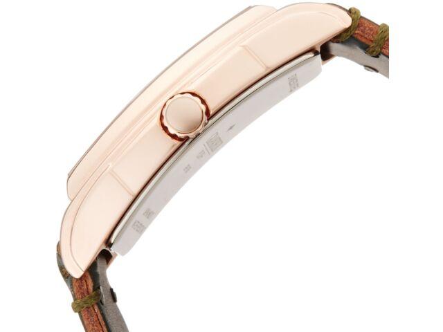 GRANDEUR PLUS Watch GRP006P1 Мужские часы с зеленым кожаным ремешком и корпусом из нержавеющей стали НОВЫЕ