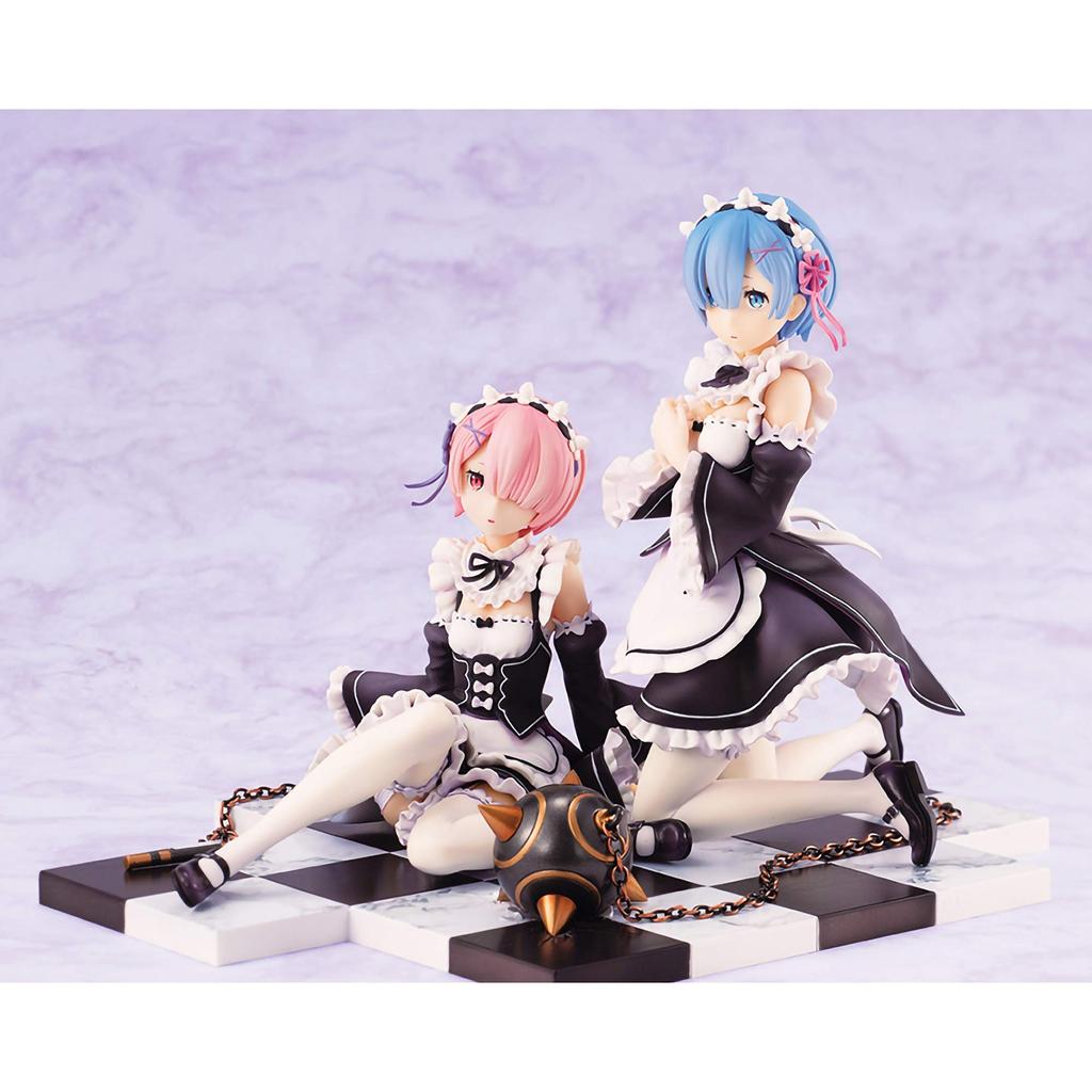 Жизнь в ином мире от Zero Ram Rem Special Pedestal Complete Set Scale Painted Complete Figure Re & Ver. 1/6