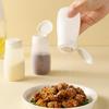 Кухонная пластиковая бутылка для специй, бутылка для приправ для барбекю с крышкой, солонка, перечница, пыленепроницаемая мини-банка для приправ