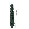 1/2/3/4Pcs Christmas Tree Candles with Remote Timer LED Christmas Tree Flameless Taper Candles Window Candle for Christmas Decor