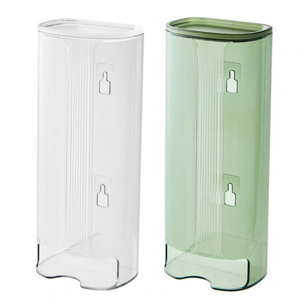 Wall Mount Storage Box Clear Visible Hollow Bottom Dustproof Socks Briefs Panties Underwear Organizer Holder Container