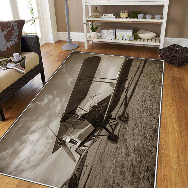 Industry Carpet for Living Room,Soft Flannel Rug for Bedroom ,Anti-Slip BATHROOM Mat, Baby Play Mat,large Aircraft Rug