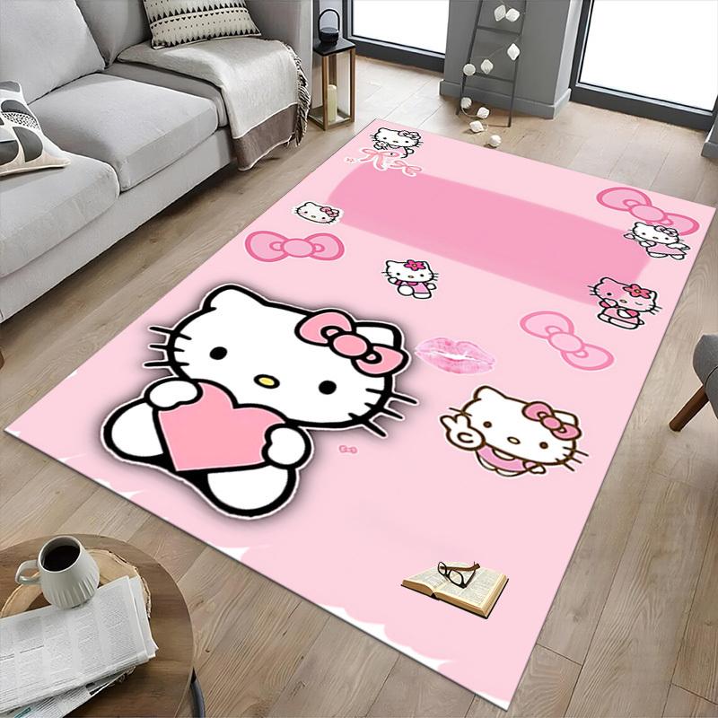 1 шт. Ковер Hello Kitty Коврик для офиса Наружный коврик Декор для дома Ковер для зоны Фестивальный подарок