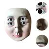 Halloween Four Eyes Mask Scary Creative Dance Makeup Props Face Cover for Stage Show Dressing