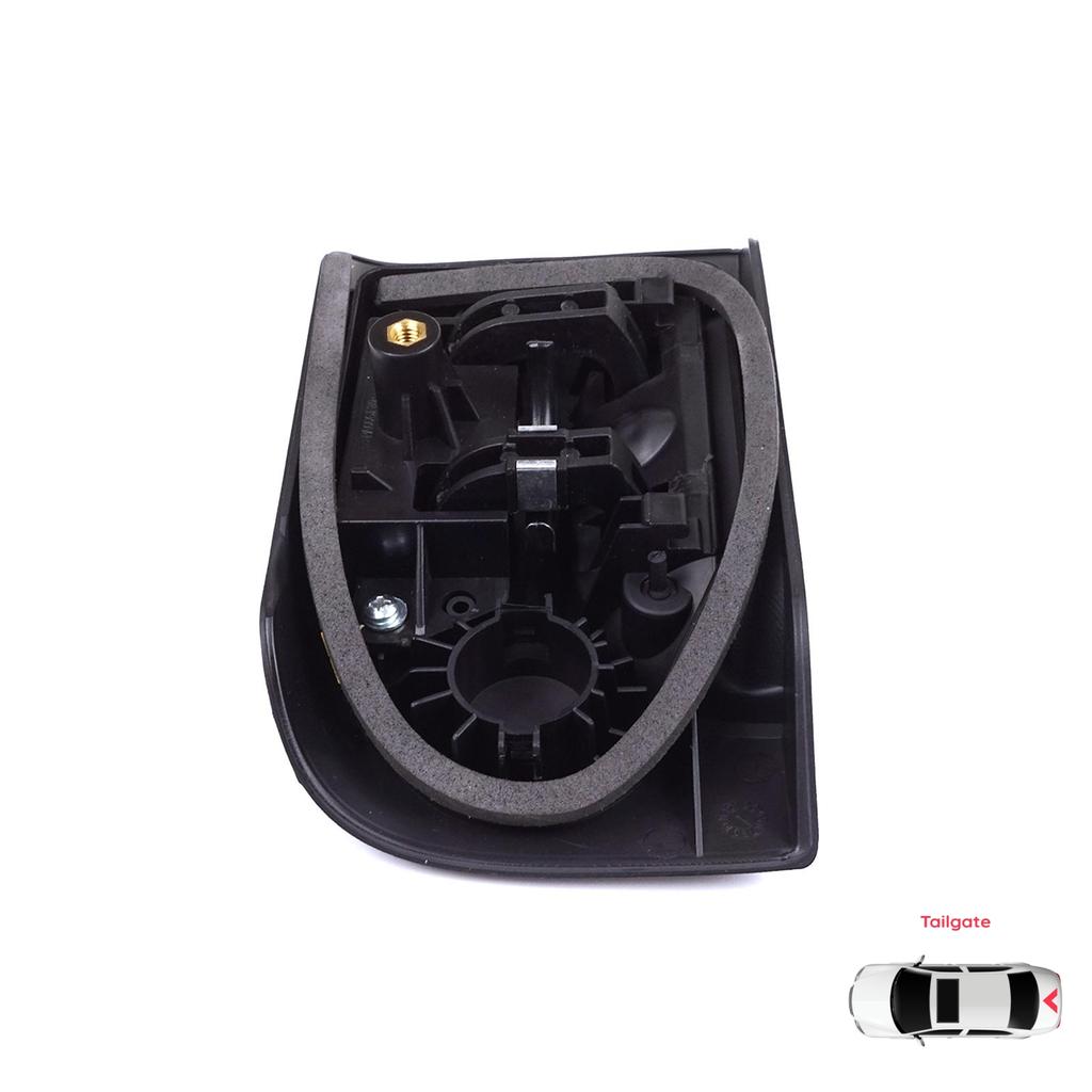 EDP1423 Ручка открывания задней наружной двери багажника черная для Renault Kangoo Nissan Kubistar MK1 X76 FC KC 1997-2009