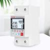 TUYA WiFi Устройство защитного отключения (УЗО) Работает с Smart Life 63A Защита от перенапряжения и пониженного напряжения Регулируемое реле Устройство Выключатель Автоматический выключатель
