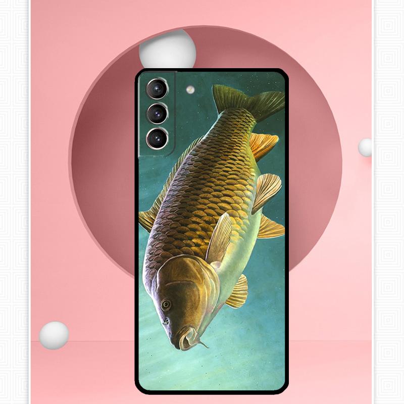 CARP FISH FISHING Case For Samsung Galaxy S24 Ultra S22 Plus S20 S21 FE S8 S9 S10 Note 10 20 S23 Ultra Cover