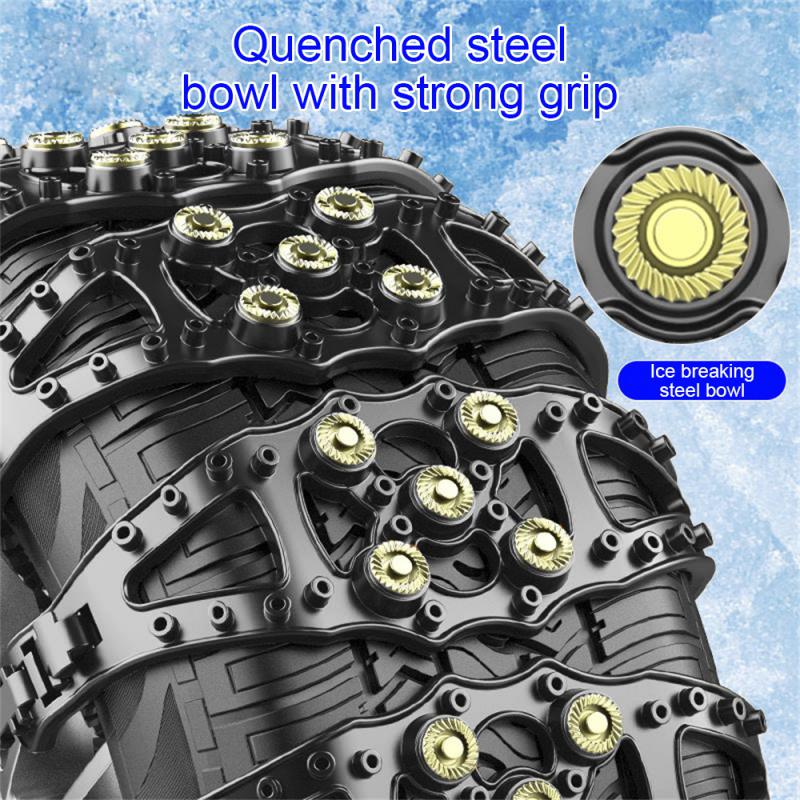 Новые противоскользящие цепи противоскольжения универсальные автомобильные зимние шины колеса цепи износостойкие наружные зимние шины аварийные противоскользящие цепи