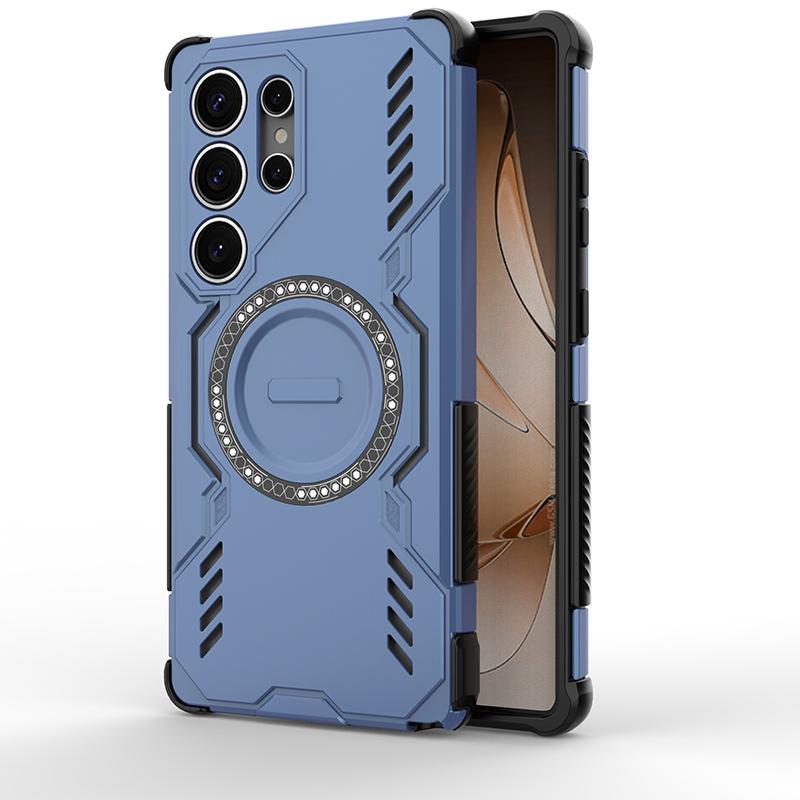 Защитный чехол для телефона с теплоотводом для Samsung S25 Ultra Plus Edge A16 A26 A36 A55 A56 Чехол Магнитный Ударопрочный Чехол