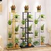 European Wrought Iron Flower Stand - Multi-Layer Indoor/Outdoor Succulent & Pot Rack