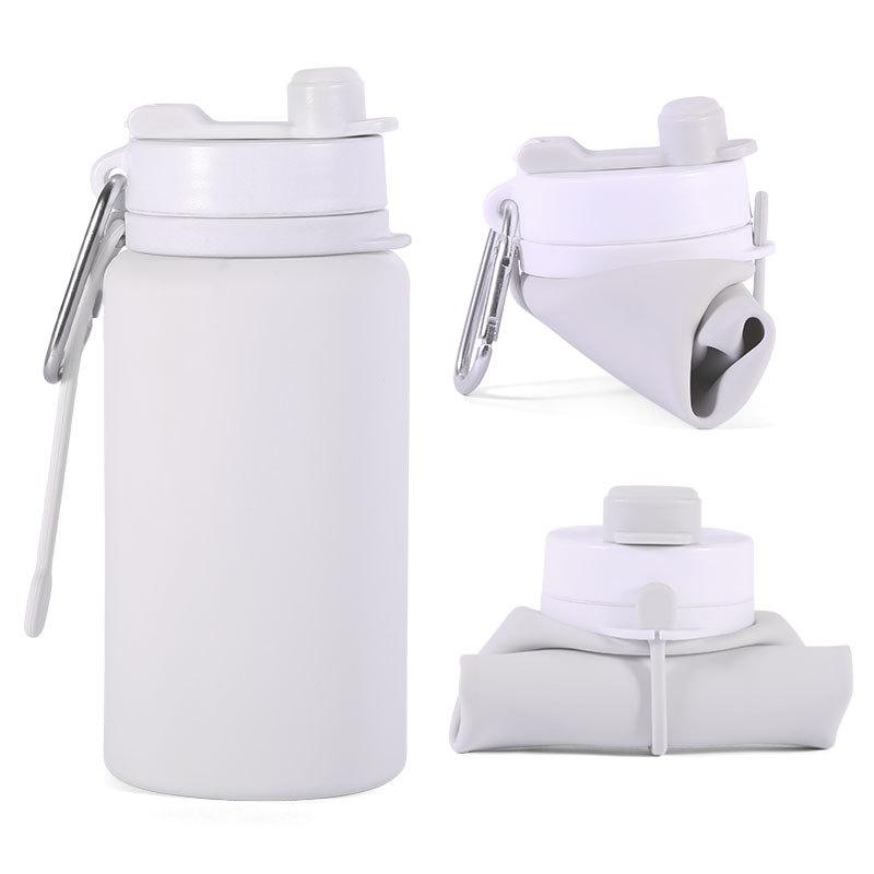 Spacious Travel Pot Silk Screen Outdoor Use Athletic Water Cup Portable Internet Celebrity Water Bottle Folding Kettle Cup