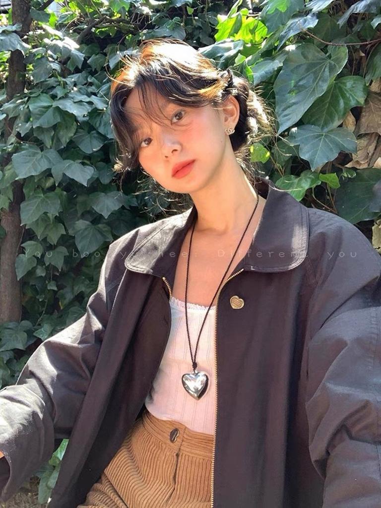 Ожерелье с квадратным цирконием, европейский и панк-персонализированный парный кулон, цепочка на ключицу