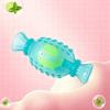 TPR Dog Glowing Candy Toy Candy Shape Candy Shaped Pet Toy New Puppy Teething Toy  for Dogs