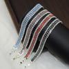 Exquisite Luxury Rhinestone Bracelet Jewelry With Diamonds Full Of Diamonds 4 Rows Bracelet Women'S Jewelry
