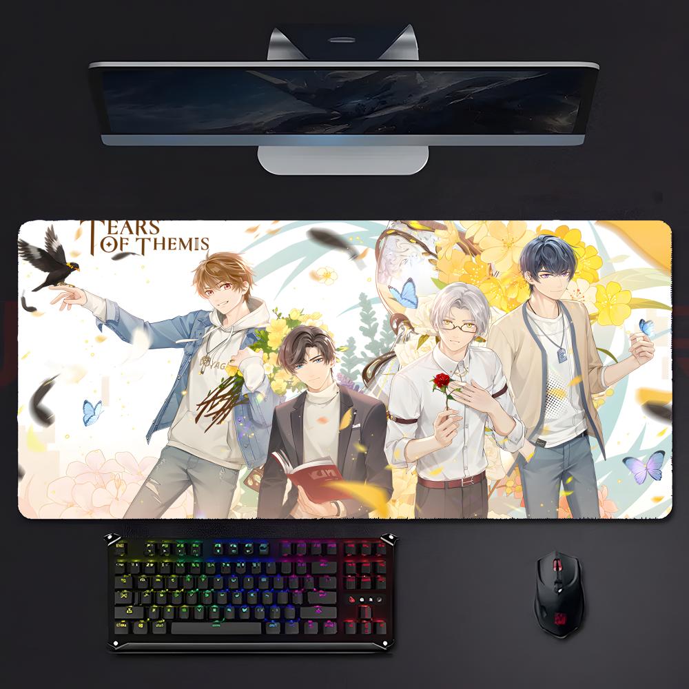 Game Mystery Ttears Of Themis Mouse Pad Mousepad Large Gaming Lockedge Thickened Pc Table Desk Mat