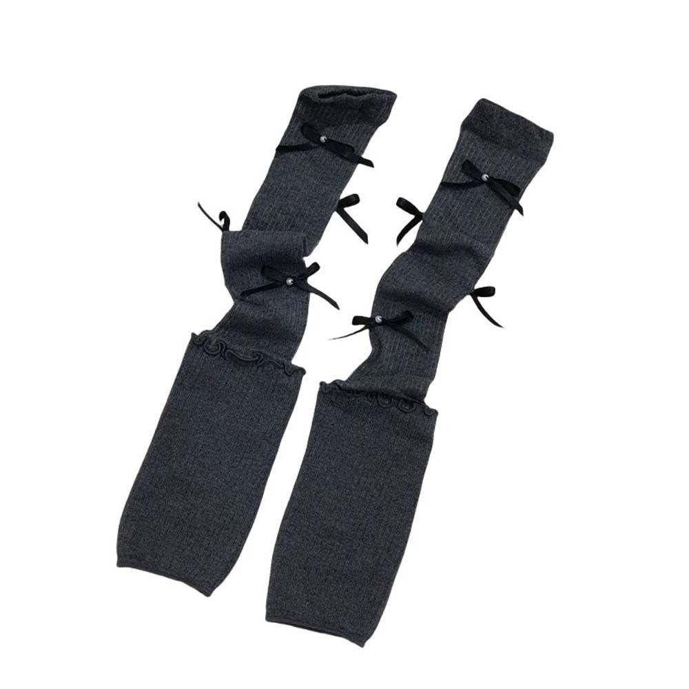 Хлопковые носки JK до середины икры с бантом, корейские Ins, длинные носки с бантом, женские, для девочек