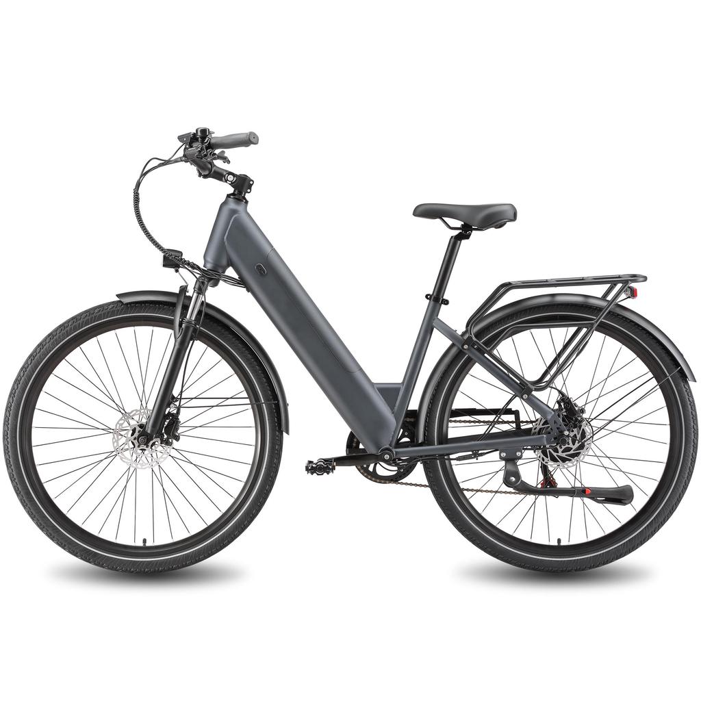 Maxtron Lira 28-inch commuter electric bicycle 48V 15Ah battery,250W motor,hydraulic disc brakes,maximum range of up to 70km with assist.