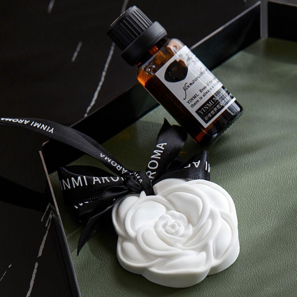 Fragrance Aromatherapy Plaster Wax Tablet Rearview Mirror Ornament Car pendant Wardrobe Deodorizer