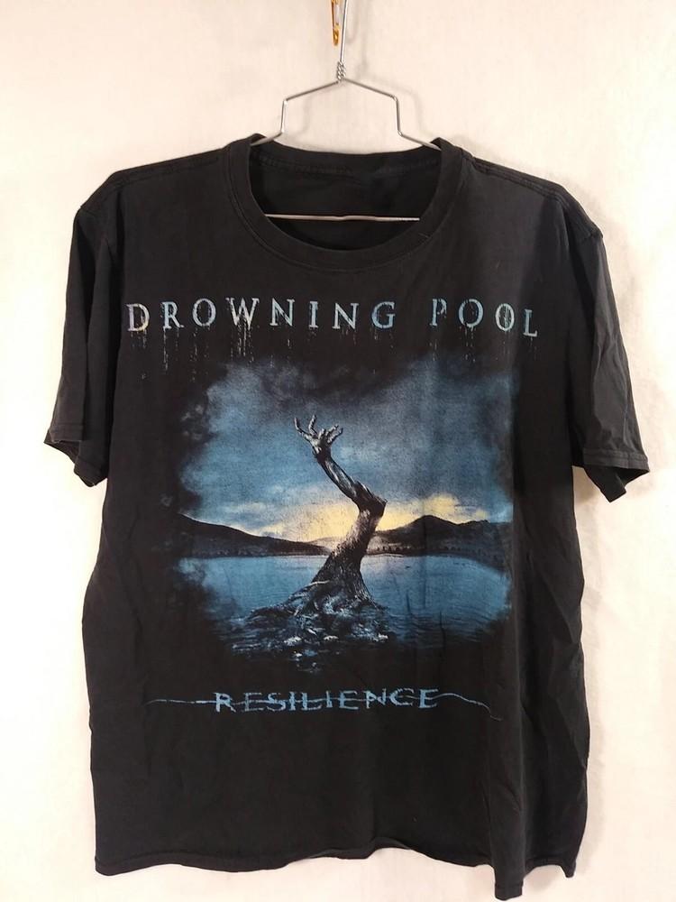 Футболка Drowning Pool Resilience World Tour S-5XL AD883 Унисекс
