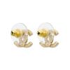 CHANEL Fashion Classic Versatile Earrings Women's Style