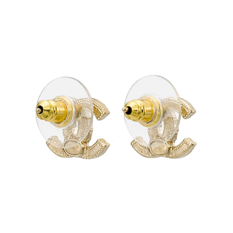 CHANEL Fashion Classic Versatile Earrings Women's Style