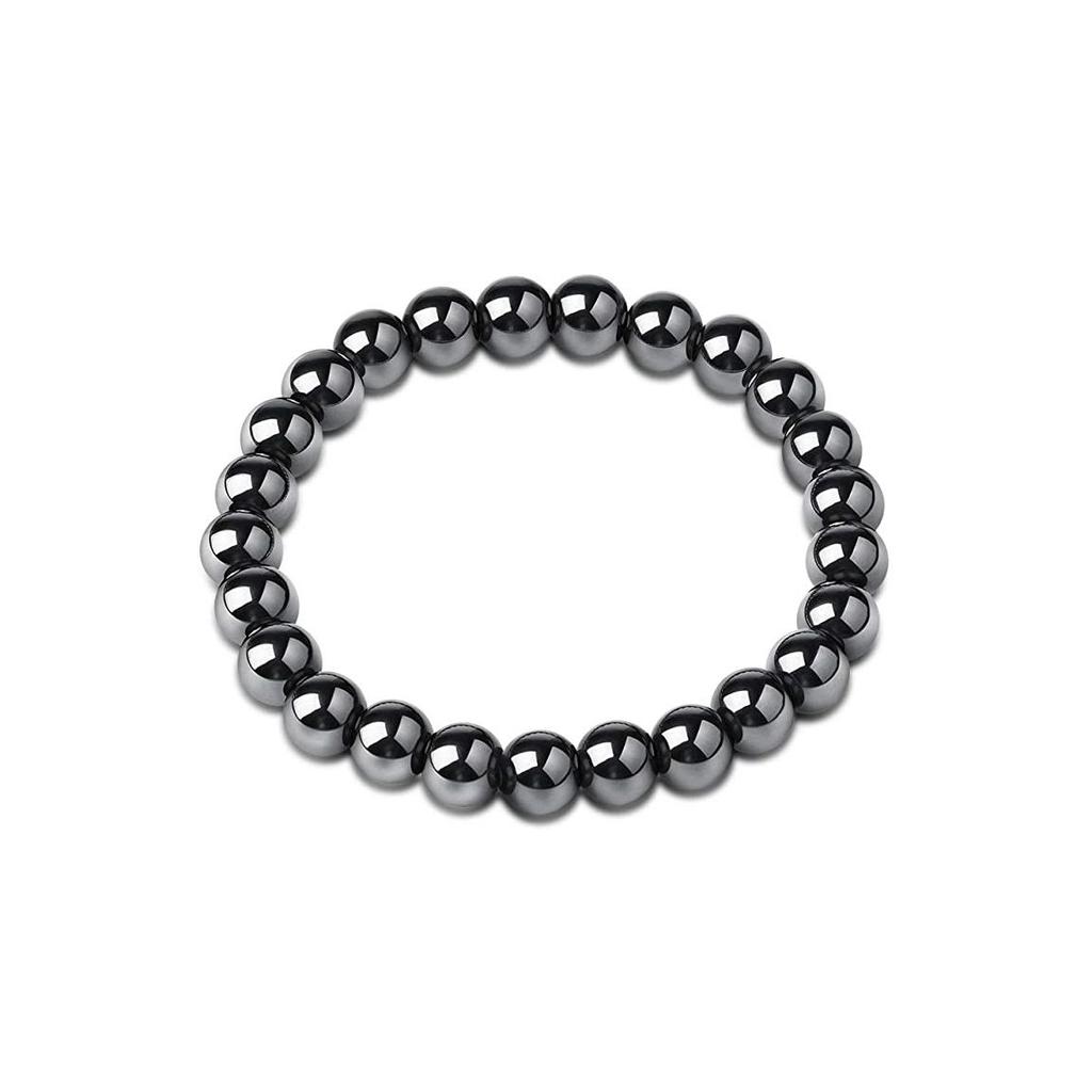 For Women Men Hematite Magnetic Detox Bracelet Magnetic Therapy Anklet Hematite Anklet Bracelet