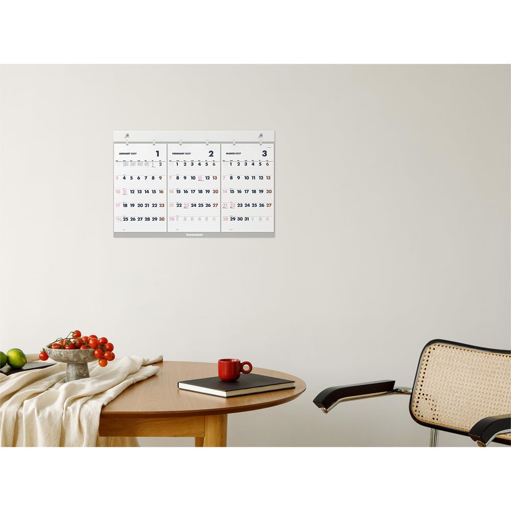 Innovator 2027 Three-Month Wall Calendar, 31443006