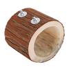 Bird Tree Hole Nest Small Pet Natural Wooden Toy Hideaway for Hamster Squirrel Parrot
