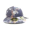 Б/у НОВАЯ ЭРА New Era Kith Yankees Гобелен Цветочный 59FIFTY Низкопрофильная Кепка РАЗМЕР:58,7 см Шляпа UC312