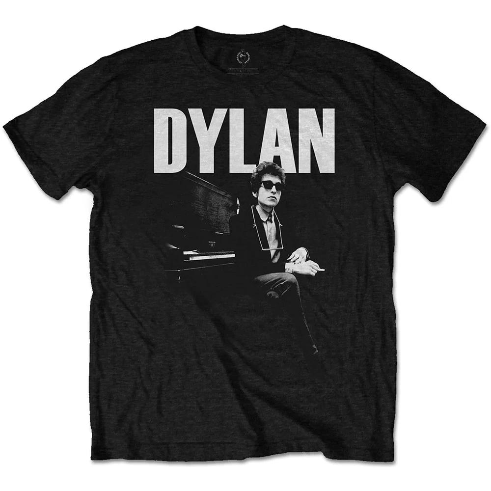 Bob Dylan Piano Official Mens T-Shirt