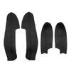 Кожаный чехол на дверной подлокотник из микрофибры для Nissan Qashqai J11 2016 2017, внутренняя панель подлокотника двери, накладка для Qashqai 2018