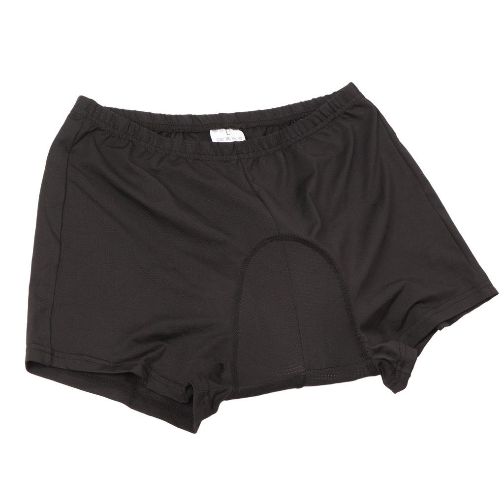 Велошорты с утолщенной силиконовой подкладкой, одежда для езды, летние, противоударные, дышащие, велосипедные шорты, черные, L