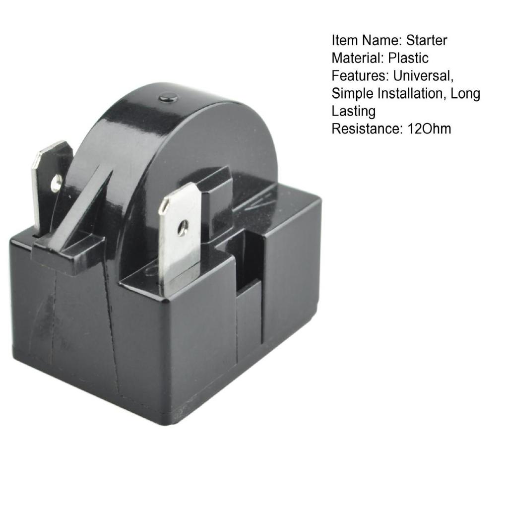 Yousheng 3PIN Клеммы Холодильник Компрессор Стартер 220 В 12 Ом Универсальный Простой Монтаж Стартер Детали Холодильника