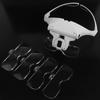 Adjustable Headlamp for Eyelash Grafting LED Light Headband Magnifier Glasses  Eyelash Extension
