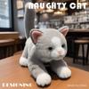 5 цветов кукла-котенок милая имитация кошки плюшевая игрушка мягкая набивная реалистичная животная модель котенка для детей девочек креативный декор комнаты подарок