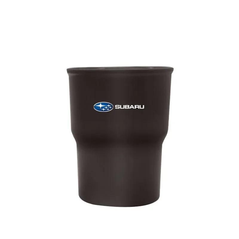 12x9.5cm Plastic Car Trash Garbage Can for Subaru Forester XV Tribeca Outback Impreza Legacy STI WRX BRZ Beverage Cup Holder New