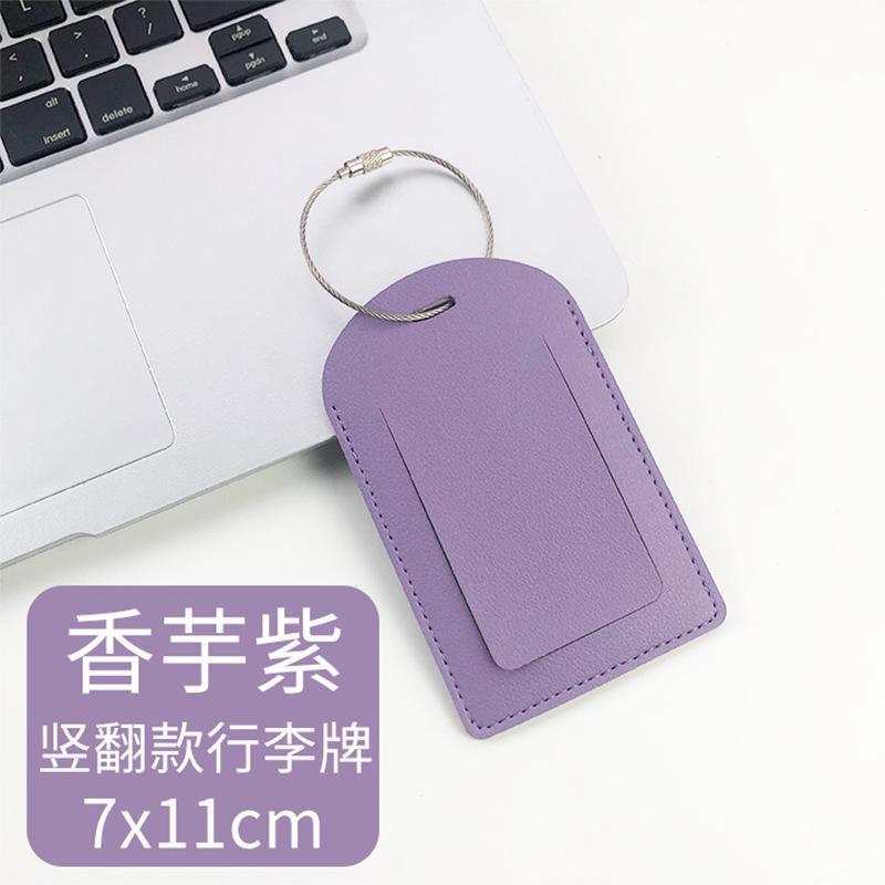 ЛОГОТИП можно заказать Утолщенная ПУ кожа с напечатанной бумажной карточкой-этикеткой Нержавеющий шнурок Парная багажная бирка в виде самолета