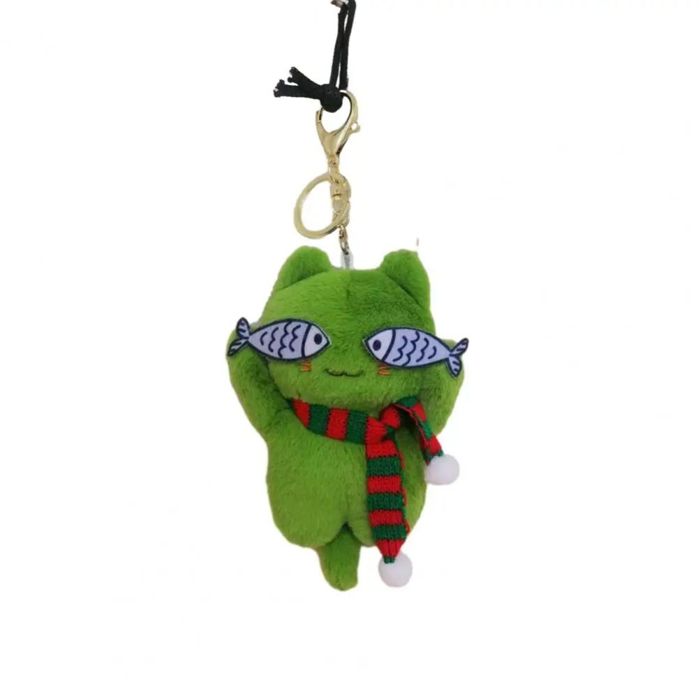 Cartoon Anime Cartoon Kitten Stuffed Doll Cat Cat Plush Keychain  Bag Pendant