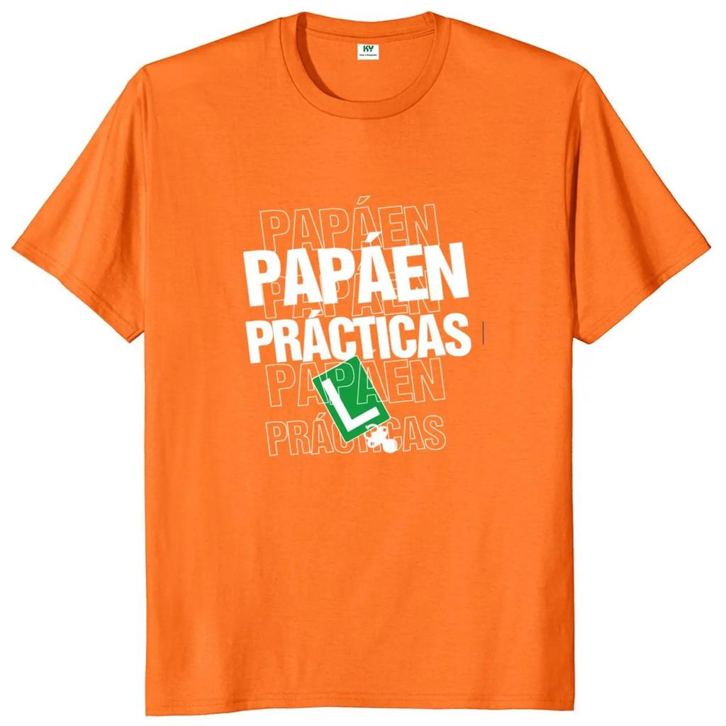 Future Dad T Shirt Dad Is Practicing Spanish Humor Papa Gift Clothing 100% Cotton Casual Soft T-shirt EU Size