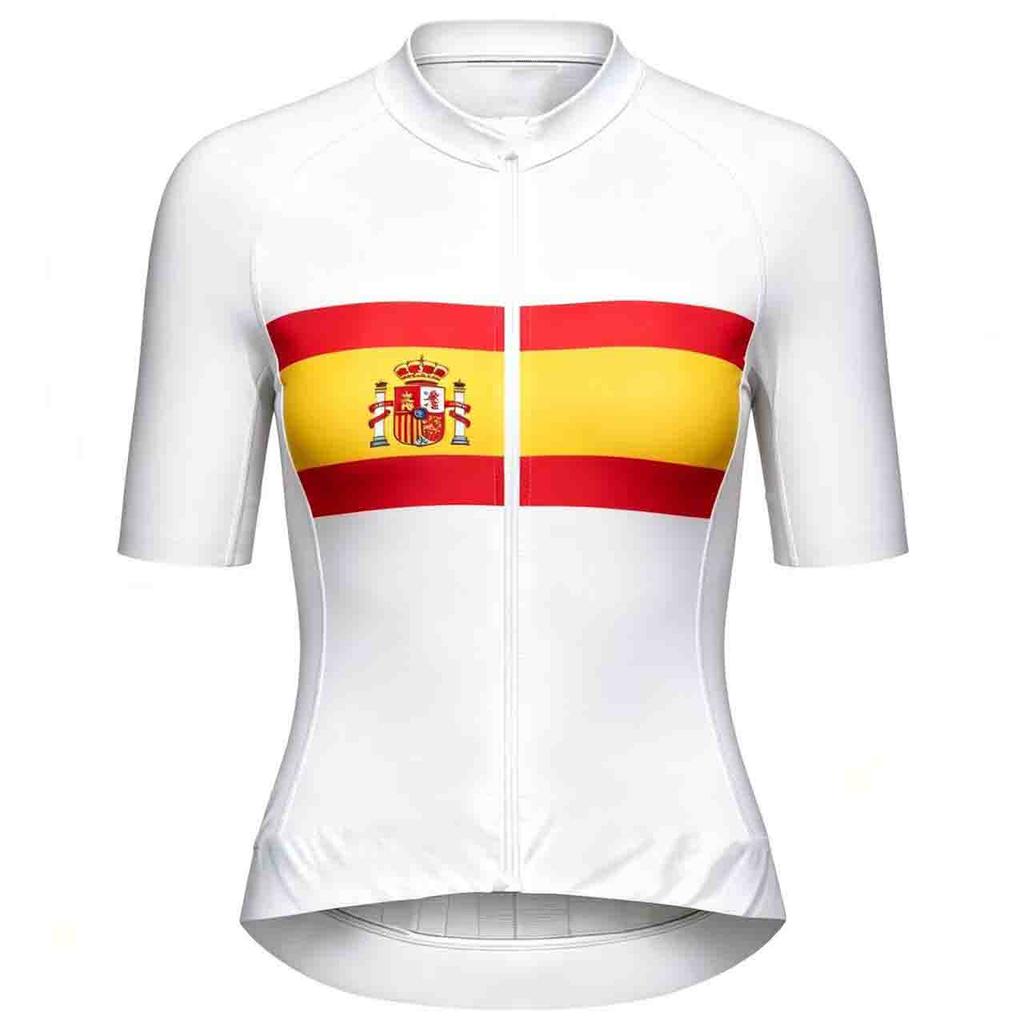 Spain Ropa De Ciclismo Short Sleeve MTB Cycling Shirts Shorts Men Maillot Ciclismo Summer Breathable Cycling Suit Set 2026