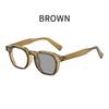 Smart Photochromic Presbyopia Glasses Stylish Oversized Square Frames Ultra-light Anti-blue Light Reading Eyewear 0 To +4.0