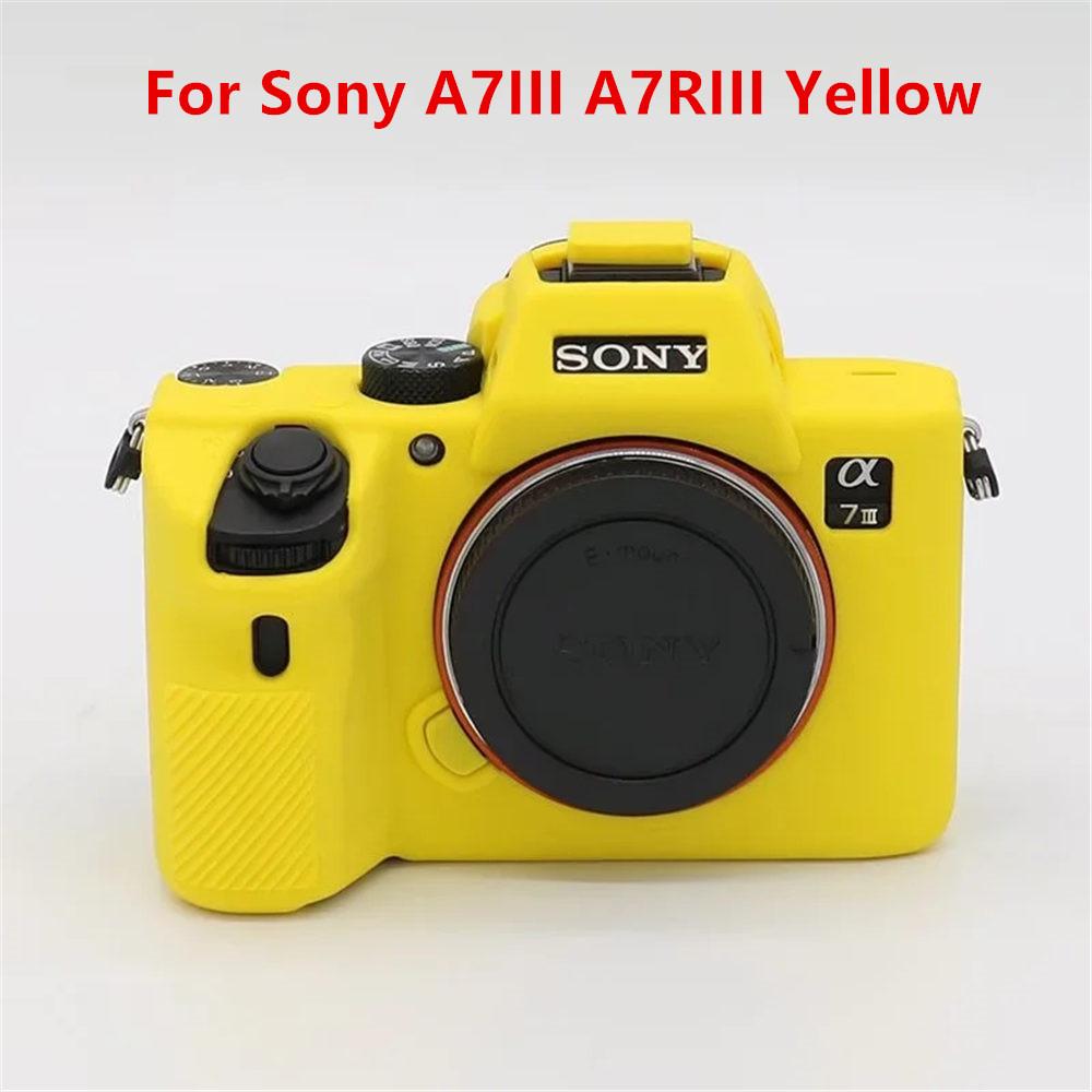 Мягкий силиконовый защитный чехол для корпуса камеры для Sony A7R5 A7R4 A7M4 A7R3 A7R2 A7S2 A72 ZVE10 ZV1F ZV1F M2