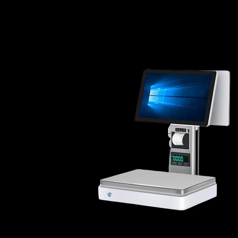 AI Smart Dual-Screen Cash Register Scale with Facial Recognition (CN version)