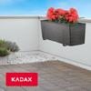 KADAX Doniczka Skrzynka Balkonowa Uchwyty 19x56cm 