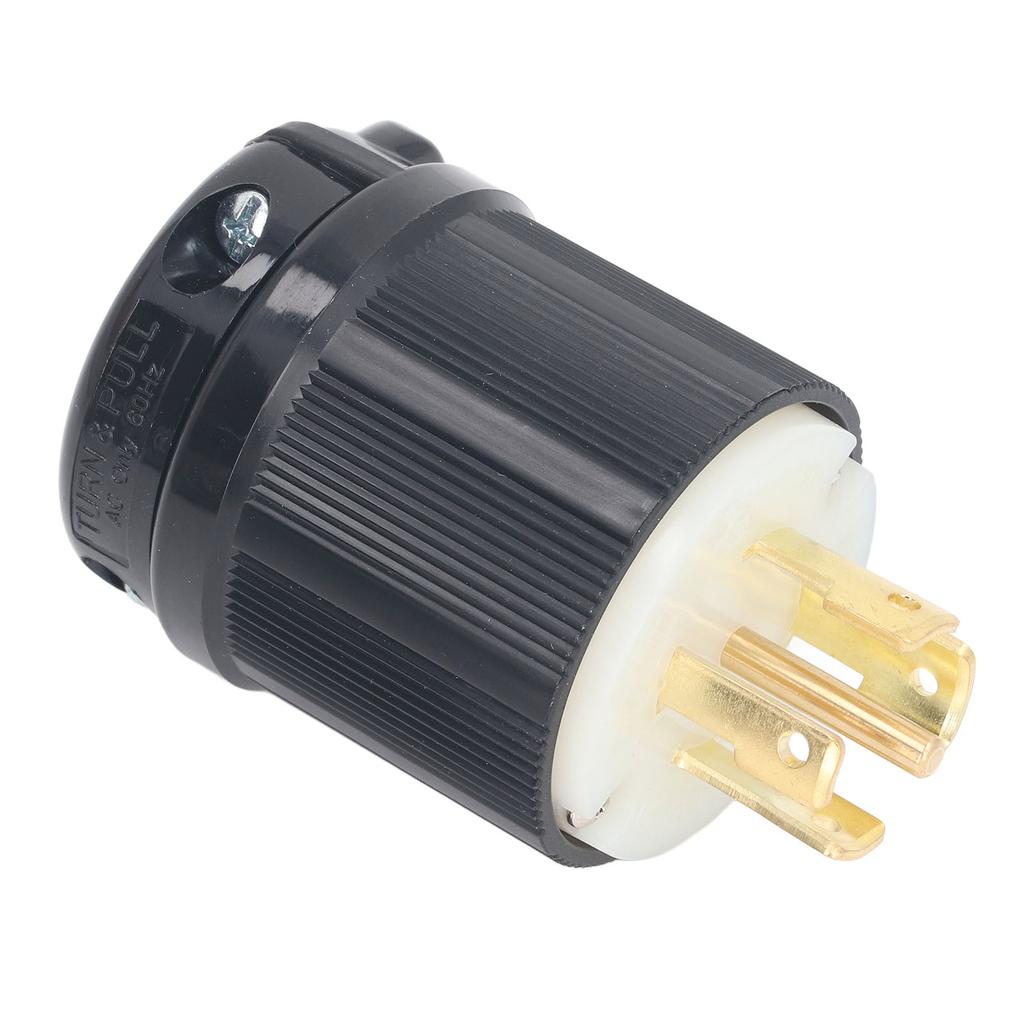 Вилка-защелка генератора 4 штыря 5 сердечников 30 А 120/208 В универсальный поворотный замок-адаптер L21‑30P для машины 