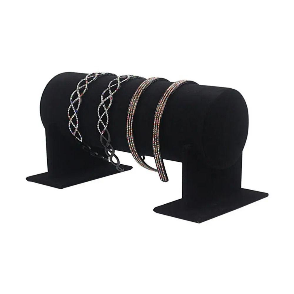 Removable Velvet Headband Holder Non-slip Headband Organizer Hair Accessories Rack Women Gifts