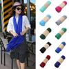 Soft Beach Scarves Sun Protection Shawls Wrap Hijab Scarf Pashmina