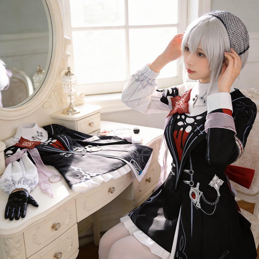 Костюм для косплея Honkai Star Rail Evernight для фанатов аниме