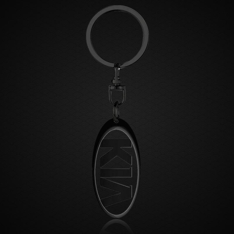 1Pcs Fashion Car Badge Keychain Zinc Alloy Keyrings Auto Accessories For KIA Rio Ceed Sportage Sorento K2 K3 K4 K5 K6 K7 K8 Soul Opeima